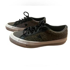 Converse woolrich one star ox jute olive wool low top